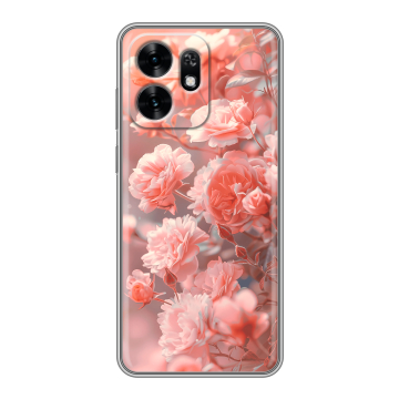 Силиконовый чехол на Honor X6D с принтом Розы цветы