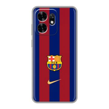 Силиконовый чехол на Honor X6D с принтом Барселона Barcelona