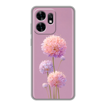 Силиконовый чехол на Honor X6D с принтом Цветы