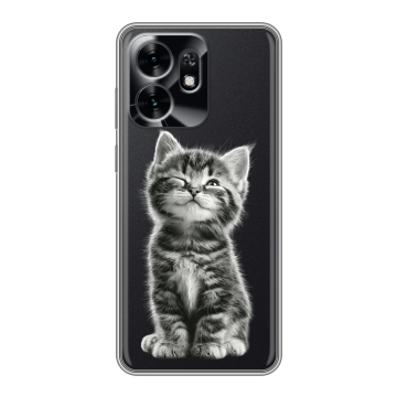 Силиконовый чехол на Honor X6D с принтом Котенок Силиконовый чехол на Honor X6D с принтом Котенок