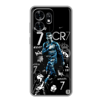Силиконовый чехол на Honor X6D с принтом Реал Роналдо