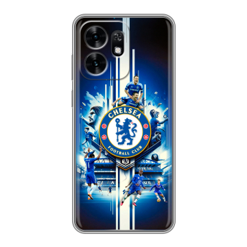 Силиконовый чехол на Honor X6D с принтом Chelsea Челси