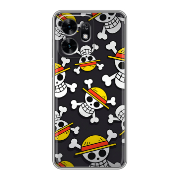 Силиконовый чехол на Honor X6D с принтом One Piece Ван Пис