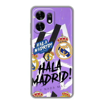 Силиконовый чехол на Honor X6D с принтом Real Madrid Реал Мадрид