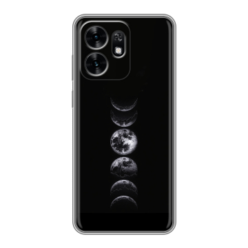 Силиконовый чехол на Honor X6D с принтом женский