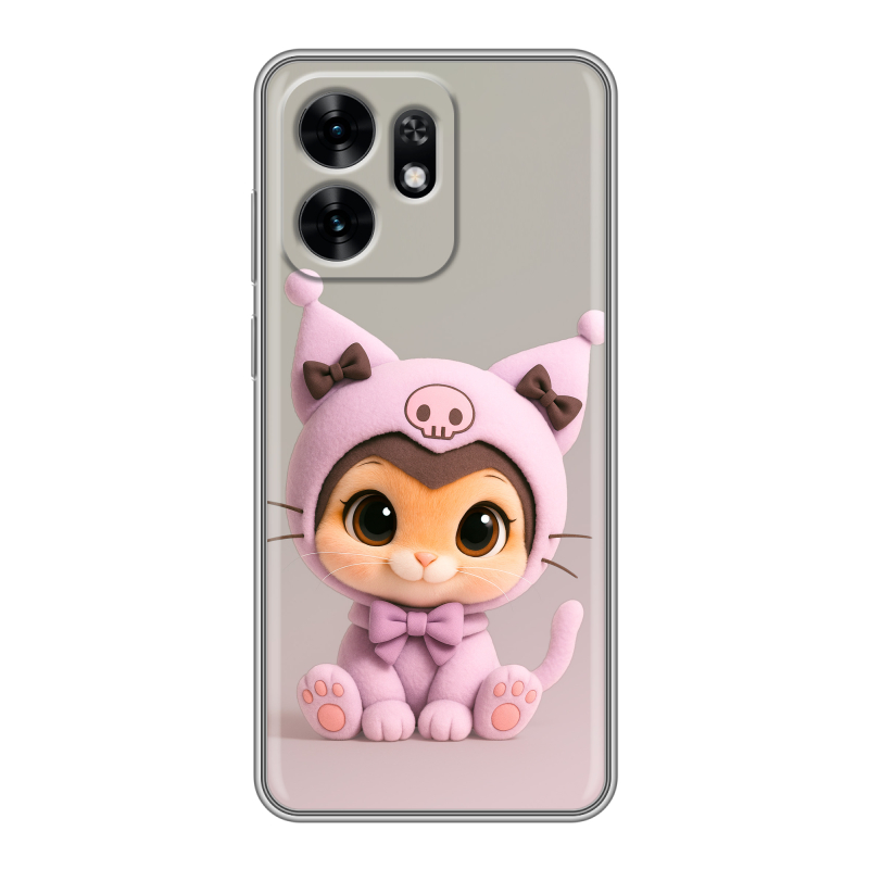 Силиконовый чехол на Honor X6D с принтом Куроми Kuromi Силиконовый чехол на Honor X6D с принтом Куроми Kuromi