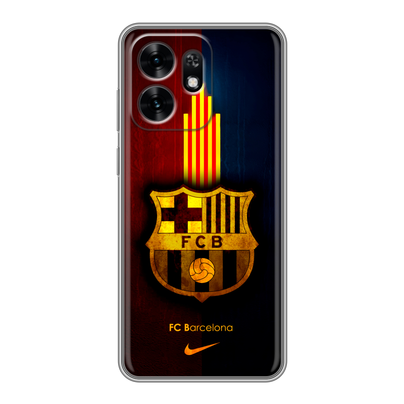 Силиконовый чехол на Honor X6D с принтом Барселона Barcelona Силиконовый чехол на Honor X6D с принтом Барселона Barcelona