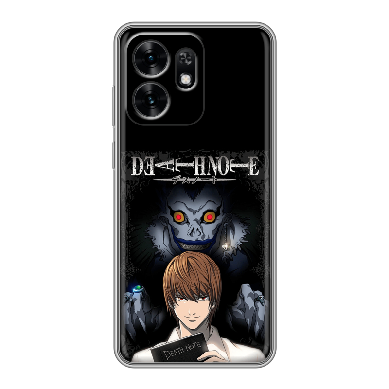 Силиконовый чехол на Honor X6D с принтом Death note Тетрадь смерти Силиконовый чехол на Honor X6D с принтом Death note Тетрадь смерти