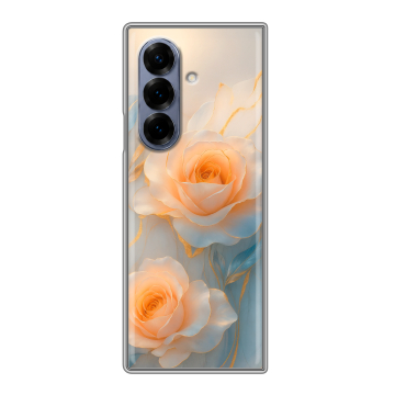 Пластиковый чехол на Samsung Galaxy Z Fold 8 с принтом Женский