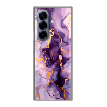 Пластиковый чехол на Samsung Galaxy Z Fold 8 с принтом Мрамор Пластиковый чехол на Samsung Galaxy Z Fold 8 с принтом Мрамор