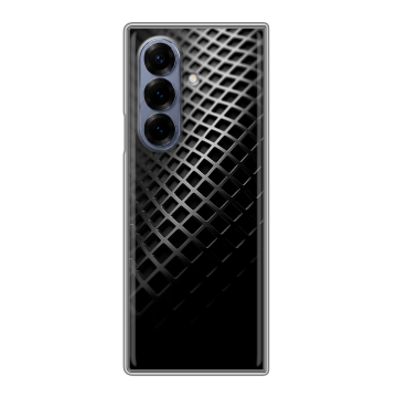 Пластиковый чехол на Samsung Galaxy Z Fold 8 с принтом Текстура металла Пластиковый чехол на Samsung Galaxy Z Fold 8 с принтом Текстура металла