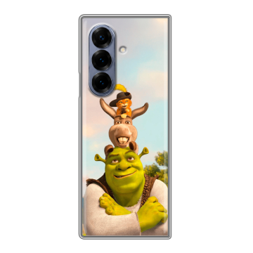 Пластиковый чехол на Samsung Galaxy Z Fold 8 с принтом Шрек Shrek Пластиковый чехол на Samsung Galaxy Z Fold 8 с принтом Шрек Shrek
