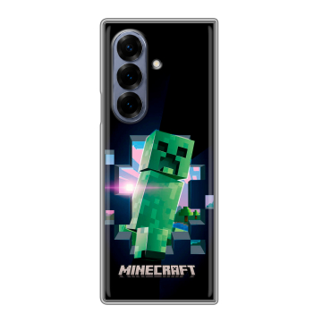 Пластиковый чехол на Samsung Galaxy Z Fold 8 с принтом Майнкрафт Minecraft Пластиковый чехол на Samsung Galaxy Z Fold 8 с принтом Майнкрафт Minecraft