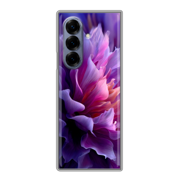 Пластиковый чехол на Samsung Galaxy Z Fold 8 с принтом женский цветы Пластиковый чехол на Samsung Galaxy Z Fold 8 с принтом женский цветы