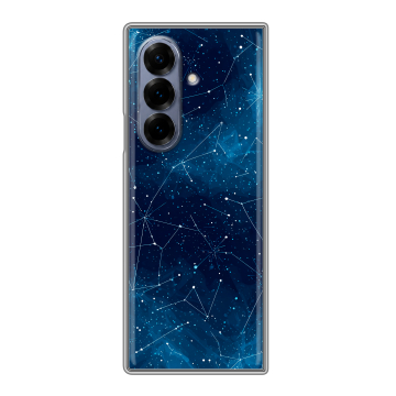 Пластиковый чехол на Samsung Galaxy Z Fold 8 с принтом Космос звезды Пластиковый чехол на Samsung Galaxy Z Fold 8 с принтом Космос звезды