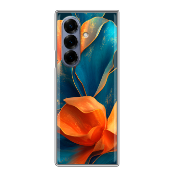 Пластиковый чехол на Samsung Galaxy Z Fold 8 с принтом Цветы Пластиковый чехол на Samsung Galaxy Z Fold 8 с принтом Цветы