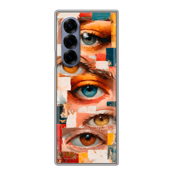 Пластиковый чехол на Samsung Galaxy Z Fold 8 с принтом Модный принт Пластиковый чехол на Samsung Galaxy Z Fold 8 с принтом Модный принт