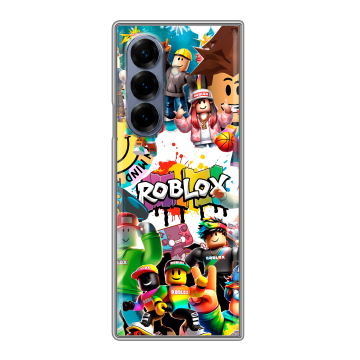 Пластиковый чехол на Samsung Galaxy Z Fold 8 с принтом Roblox Роблокс Пластиковый чехол на Samsung Galaxy Z Fold 8 с принтом Roblox Роблокс