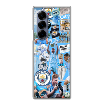Пластиковый чехол на Samsung Galaxy Z Fold 8 с принтом Man City Манчестер Сити Пластиковый чехол на Samsung Galaxy Z Fold 8 с принтом Man City Манчестер Сити