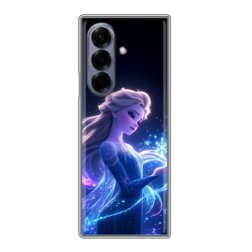 Пластиковый чехол на Samsung Galaxy Z Fold 8 с принтом Холодное сердце Frozen Пластиковый чехол на Samsung Galaxy Z Fold 8 с принтом Холодное сердце Frozen