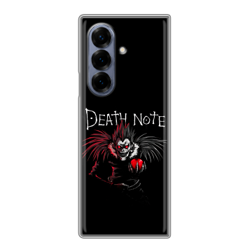 Пластиковый чехол на Samsung Galaxy Z Fold 8 с принтом Death note Тетрадь смерти Пластиковый чехол на Samsung Galaxy Z Fold 8 с принтом Death note Тетрадь смерти