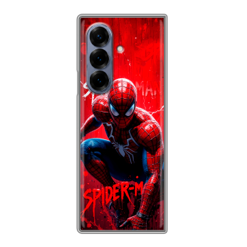 Пластиковый чехол на Samsung Galaxy Z Fold 8 с принтом Spiderman Человек паук Пластиковый чехол на Samsung Galaxy Z Fold 8 с принтом Spiderman Человек паук
