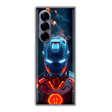 Пластиковый чехол на Samsung Galaxy Z Fold 8 с принтом IronMan Железный человек Пластиковый чехол на Samsung Galaxy Z Fold 8 с принтом IronMan Железный человек