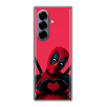 Пластиковый чехол на Samsung Galaxy Z Fold 8 с принтом Дедпул Deadpool Пластиковый чехол на Samsung Galaxy Z Fold 8 с принтом Дедпул Deadpool