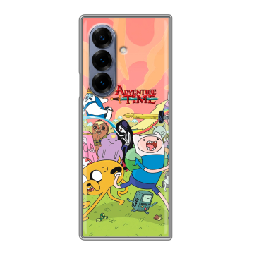 Пластиковый чехол на Samsung Galaxy Z Fold 8 с принтом Adventure time Время приключений Пластиковый чехол на Samsung Galaxy Z Fold 8 с принтом Adventure time Время приключений