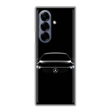Пластиковый чехол на Samsung Galaxy Z Fold 8 с принтом Mercedes Мерседес Пластиковый чехол на Samsung Galaxy Z Fold 8 с принтом Mercedes Мерседес