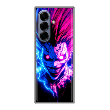 Пластиковый чехол на Samsung Galaxy Z Fold 8 с принтом Death note Тетрадь смерти Пластиковый чехол на Samsung Galaxy Z Fold 8 с принтом Death note Тетрадь смерти