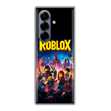 Пластиковый чехол на Samsung Galaxy Z Fold 8 с принтом Roblox Роблокс Пластиковый чехол на Samsung Galaxy Z Fold 8 с принтом Roblox Роблокс