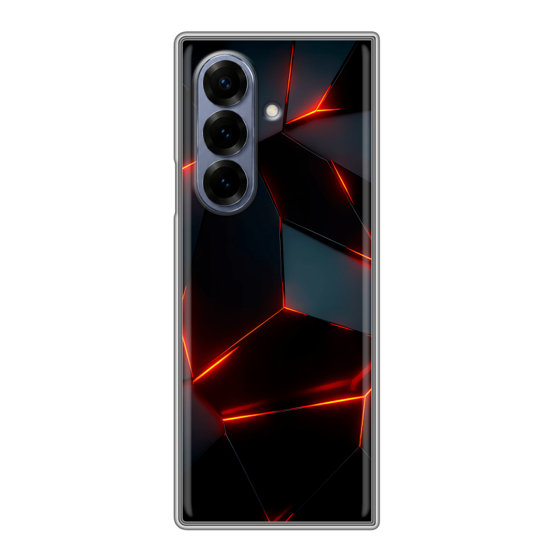 Пластиковый чехол на Samsung Galaxy Z Fold 8 с принтом Яркие абстракции Пластиковый чехол на Samsung Galaxy Z Fold 8 с принтом Яркие абстракции