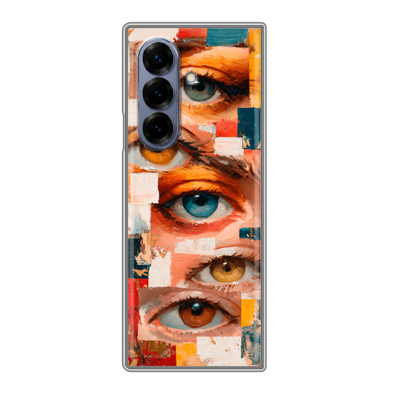 Пластиковый чехол на Samsung Galaxy Z Fold 8 с принтом Модный принт Пластиковый чехол на Samsung Galaxy Z Fold 8 с принтом Модный принт