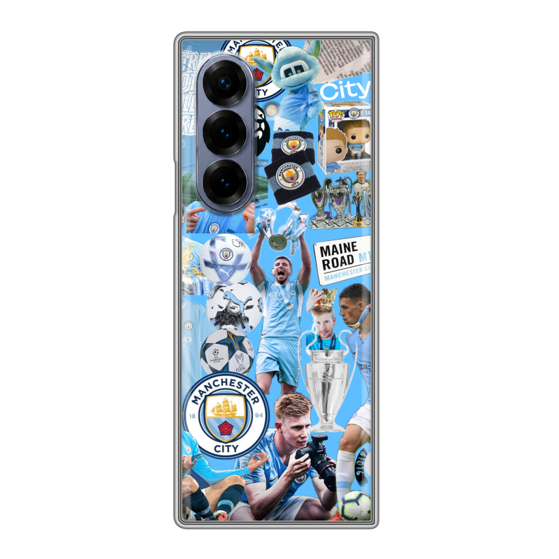 Пластиковый чехол на Samsung Galaxy Z Fold 8 с принтом Man City Манчестер Сити Пластиковый чехол на Samsung Galaxy Z Fold 8 с принтом Man City Манчестер Сити