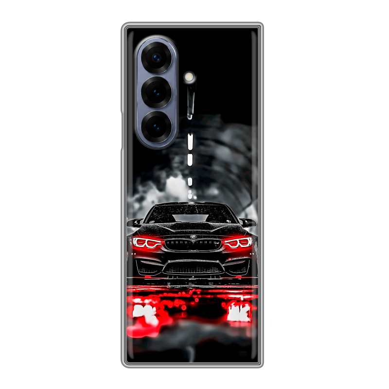 Пластиковый чехол на Samsung Galaxy Z Fold 8 с принтом BMW БМВ Пластиковый чехол на Samsung Galaxy Z Fold 8 с принтом BMW БМВ