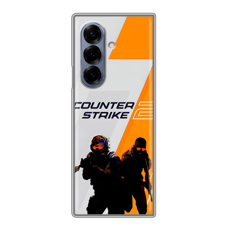 Пластиковый чехол на Samsung Galaxy Z Fold 8 с принтом Counter Strike Пластиковый чехол на Samsung Galaxy Z Fold 8 с принтом Counter Strike