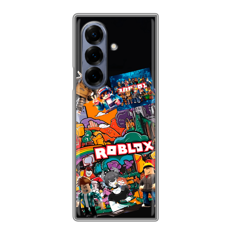 Пластиковый чехол на Samsung Galaxy Z Fold 8 с принтом Roblox Роблокс Пластиковый чехол на Samsung Galaxy Z Fold 8 с принтом Roblox Роблокс