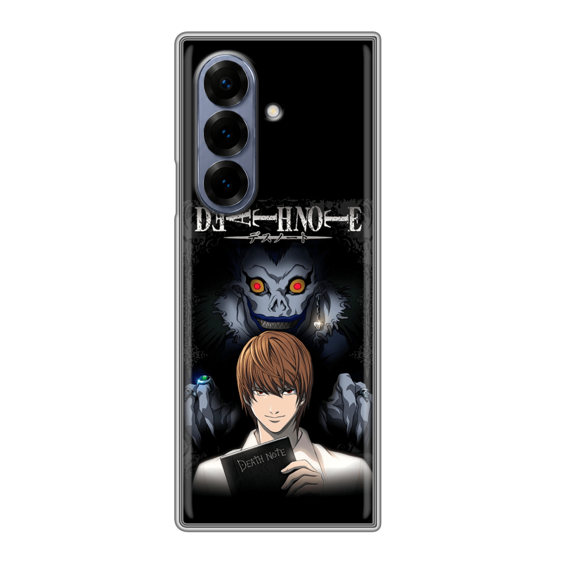 Пластиковый чехол на Samsung Galaxy Z Fold 8 с принтом Death note Тетрадь смерти Пластиковый чехол на Samsung Galaxy Z Fold 8 с принтом Death note Тетрадь смерти