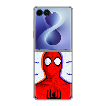 Пластиковый чехол на Samsung Galaxy Z Flip 8 с принтом Spiderman Человек паук