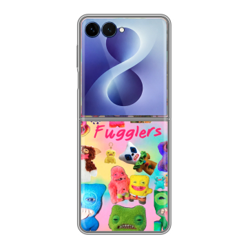 Пластиковый чехол на Samsung Galaxy Z Flip 8 с принтом Флагер Fuggler