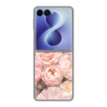 Пластиковый чехол на Samsung Galaxy Z Flip 8 с принтом женский