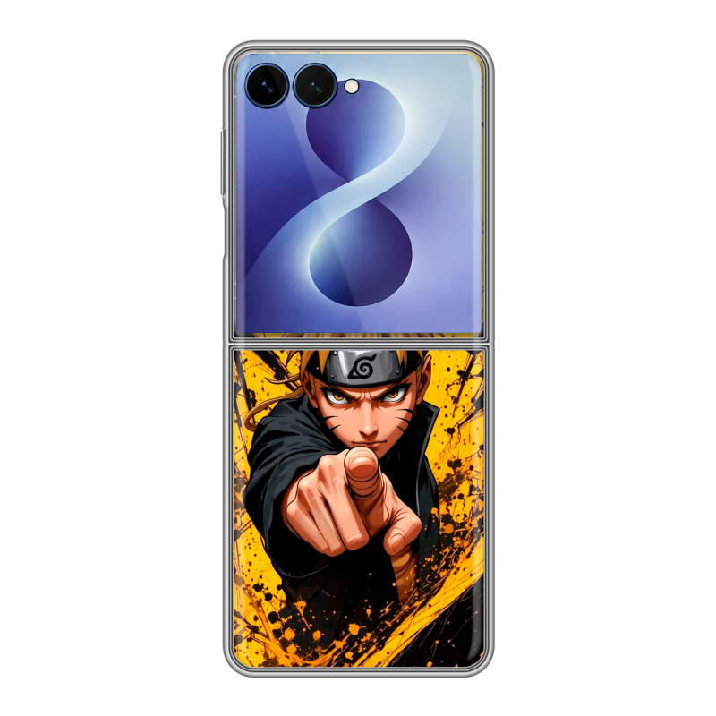 Пластиковый чехол на Samsung Galaxy Z Flip 8 с принтом Naruto Наруто Пластиковый чехол на Samsung Galaxy Z Flip 8 с принтом Naruto Наруто