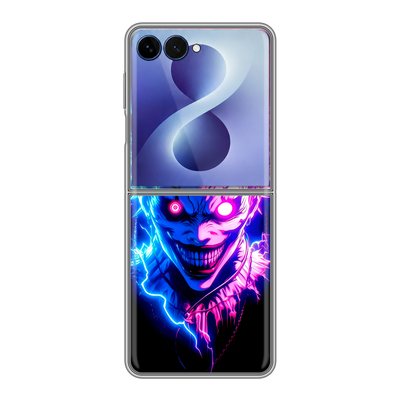 Пластиковый чехол на Samsung Galaxy Z Flip 8 с принтом Death note Тетрадь смерти Пластиковый чехол на Samsung Galaxy Z Flip 8 с принтом Death note Тетрадь смерти