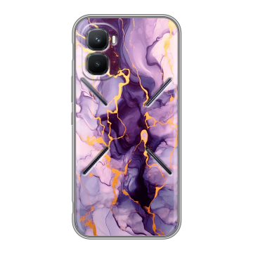 Силиконовый чехол на Infinix GT 50 Pro с принтом Мрамор