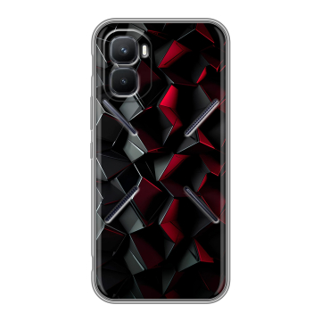 Силиконовый чехол на Infinix GT 50 Pro с принтом Абстракция