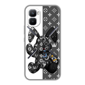 Силиконовый чехол на Infinix GT 50 Pro с принтом Луи робот