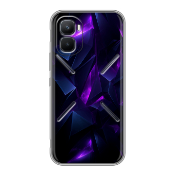 Силиконовый чехол на Infinix GT 50 Pro с принтом Абстракиция