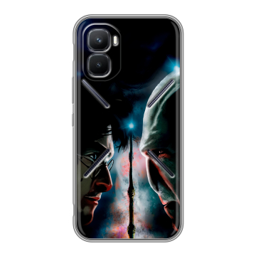 Силиконовый чехол на Infinix GT 50 Pro с принтом Гарри Поттер Harry Potter