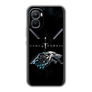 Силиконовый чехол на Infinix GT 50 Pro с принтом Игра Престолов Game Thrones